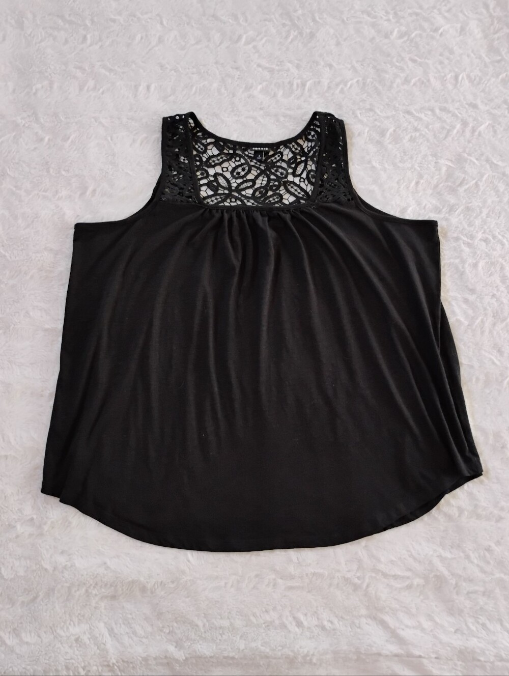 Torrid Lace Swing Tank Top